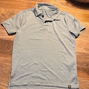 Kids Blue/Gray Polo Shirt